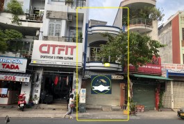 Cho thuê nhà mặt tiền Trương Vĩnh Ký 72m2, 1Lầu - GẦN NGÃ TƯ - CHUNG CƯ